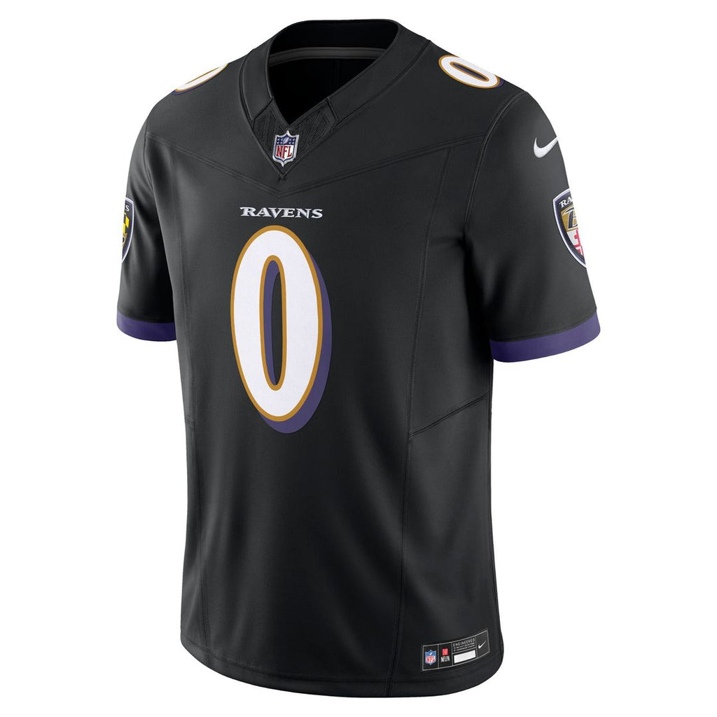 Roquan Smith Baltimore Ravens Alternate 2 Vapor F.U.S.E. Limited Jersey - Purple