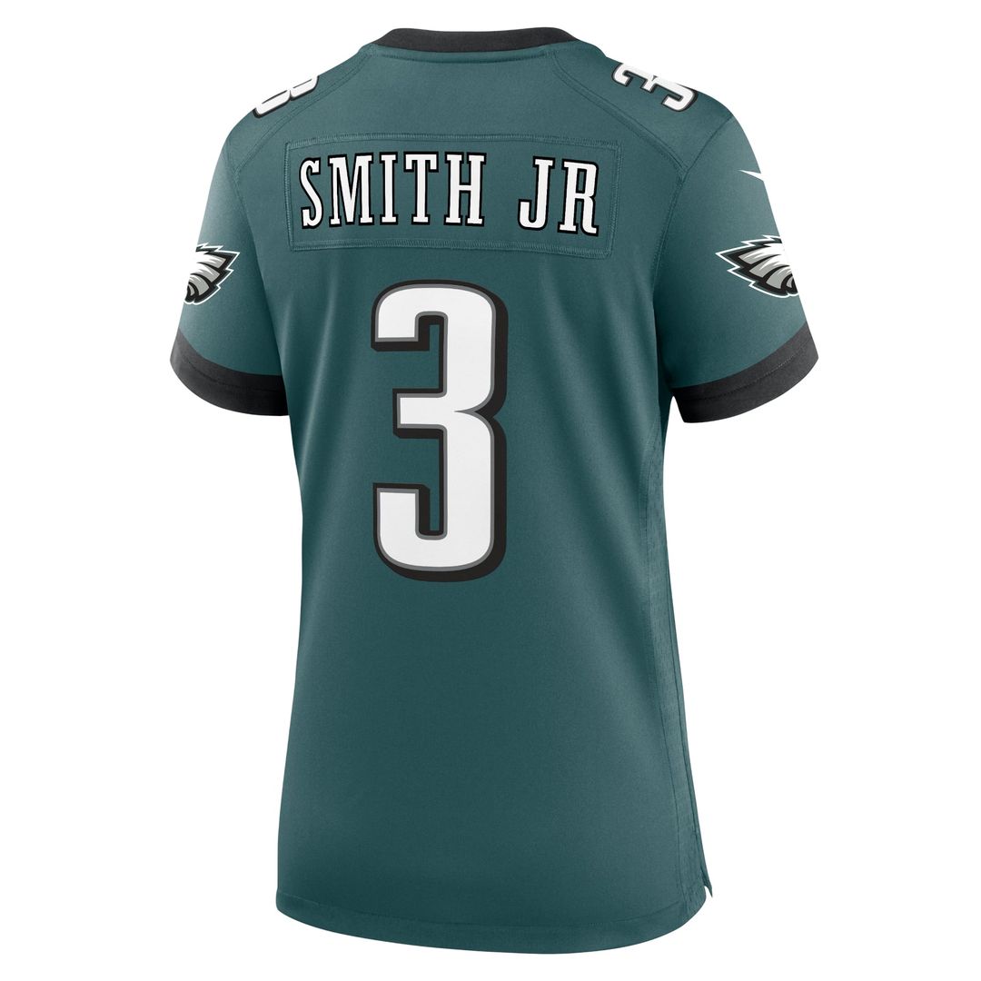 Nolan Smith Philadelphia Eagles Women's Team Game Jersey - Midnight Green