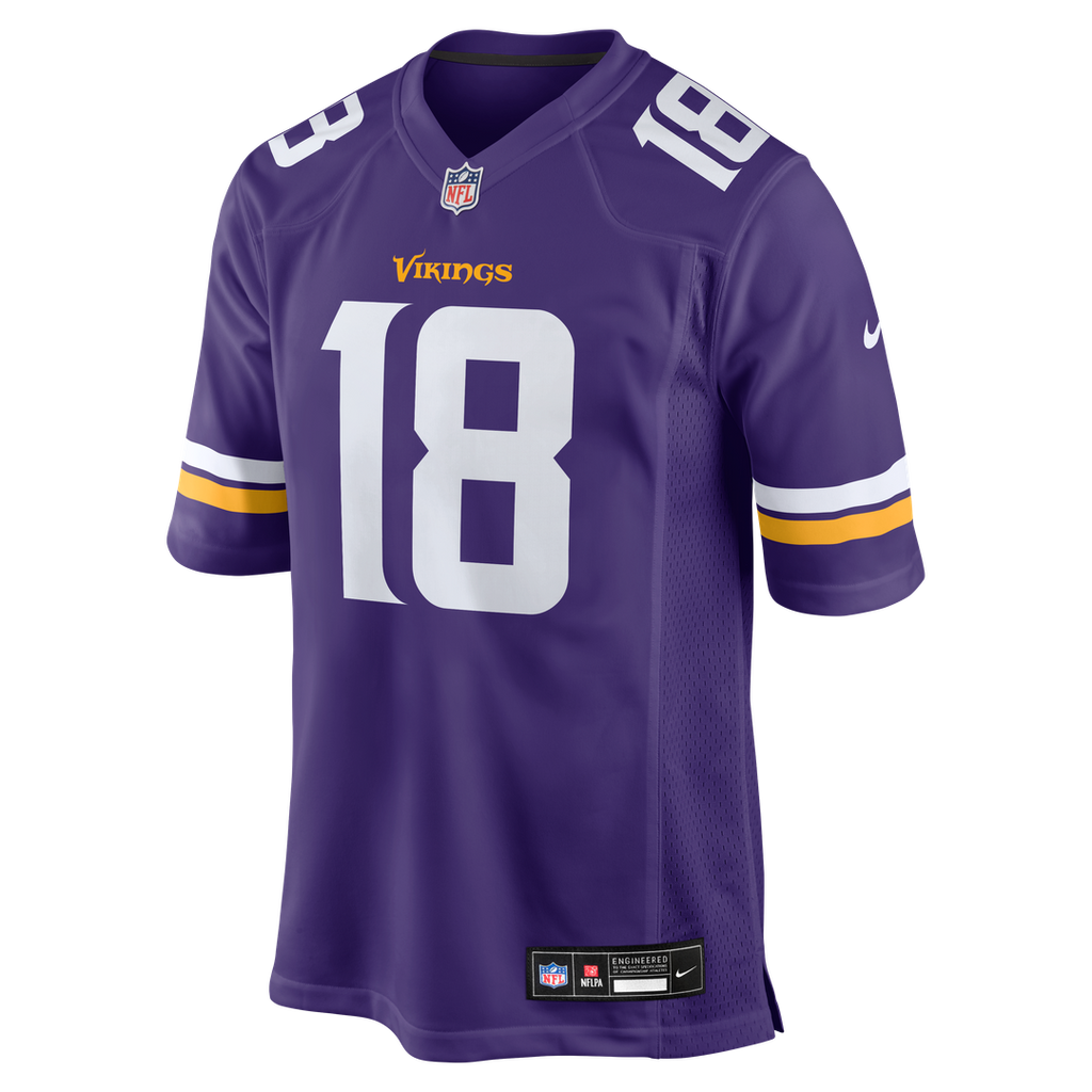 Justin Jefferson Minnesota Vikings Game Player Jersey - White