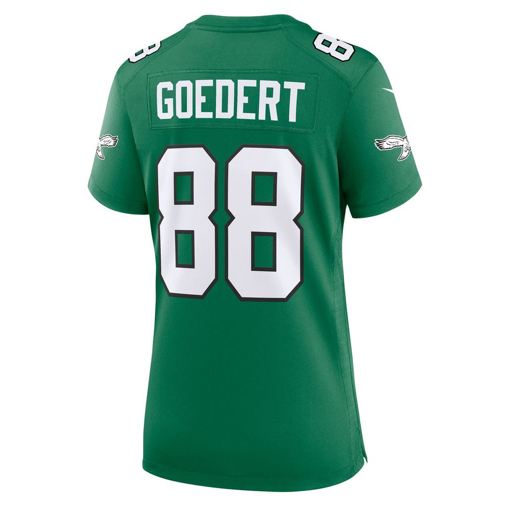 Dallas Goedert Philadelphia Eagles Women's Team Game Jersey - Midnight Green