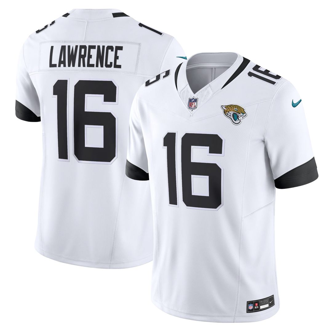 Trevor Lawrence Jacksonville Jaguars Vapor F.U.S.E. Limited Jersey - White