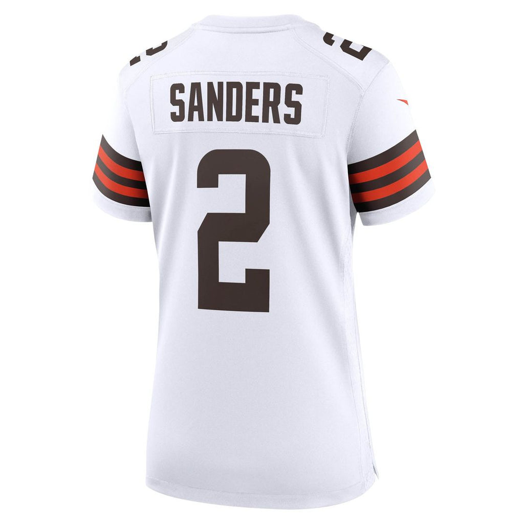Shedeur Sanders Cleveland Browns Women's Team Game Jersey - Brown