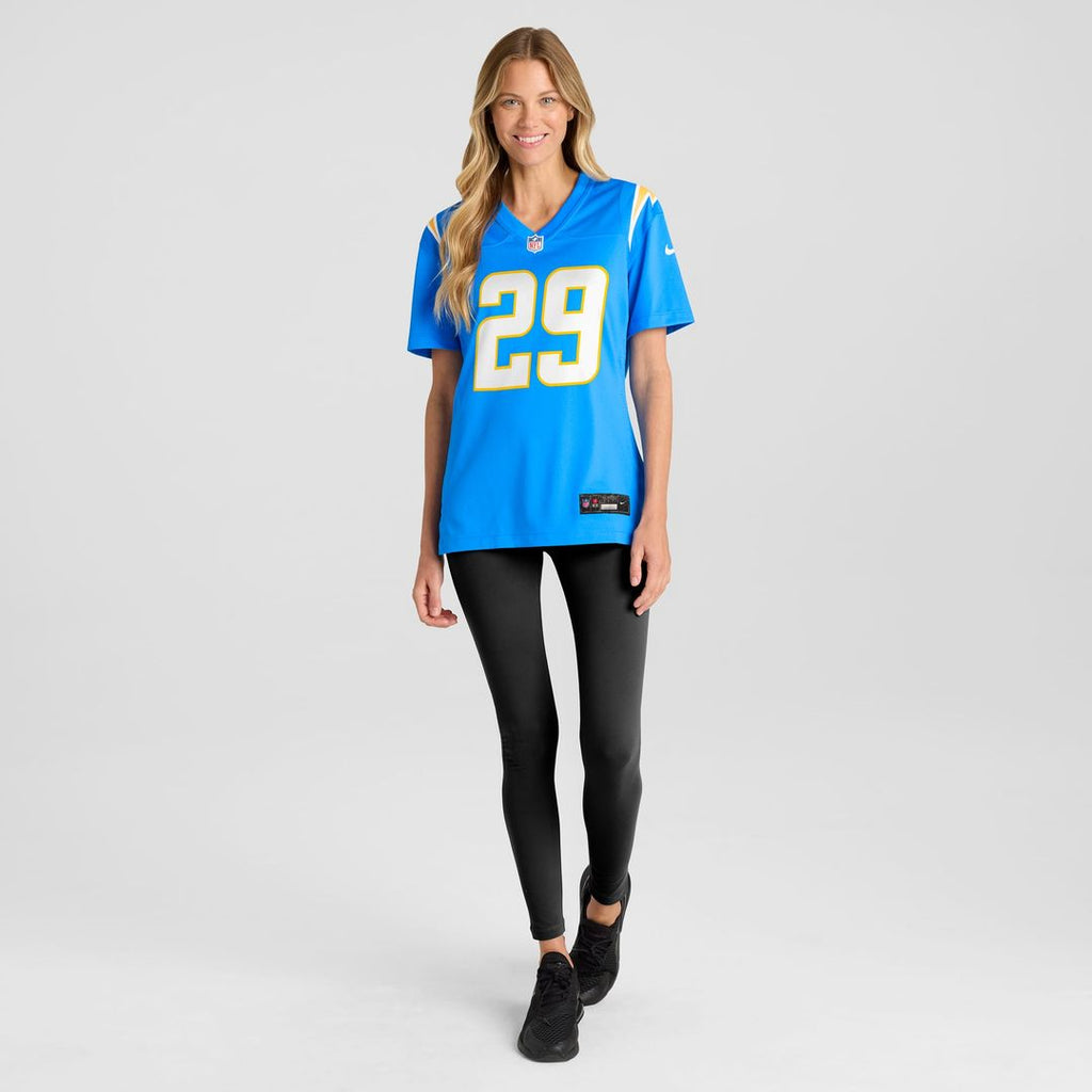 Tarheeb Still Los Angeles Chargers Women's Game Jersey - Powder Blue