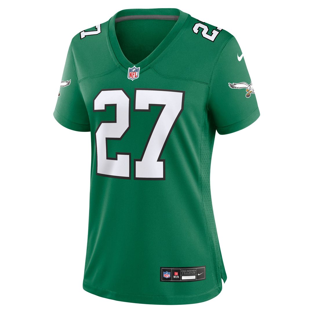 Quinyon Mitchell Philadelphia Eagles Women's Alternate Game Jersey - Kelly Green